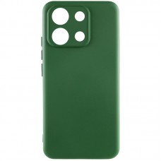 Чохол Silicone Cover Lakshmi Full Camera (AA) для Xiaomi Redmi Note 13 4G Зелений / Dark green
