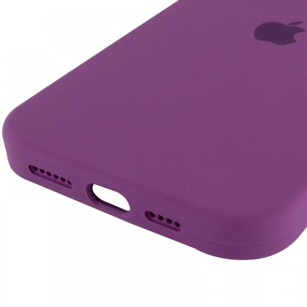 Чохол Silicone Case Full Protective (AA) для Apple iPhone 13 Pro Max (6.7") Фіолетовий / Grape