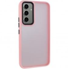 Чохол TPU+PC Lyon Frosted для Samsung Galaxy S25 FE Pink