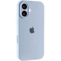 Чохол Silicone Case Full Camera Protective (AA) для Apple iPhone 16 (6.1") Блакитний / Sweet Blue