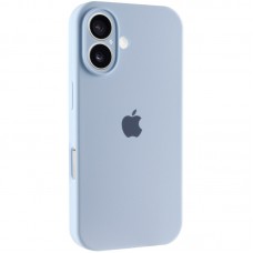 Чохол Silicone Case Full Camera Protective (AA) для Apple iPhone 16 (6.1") Блакитний / Sweet Blue