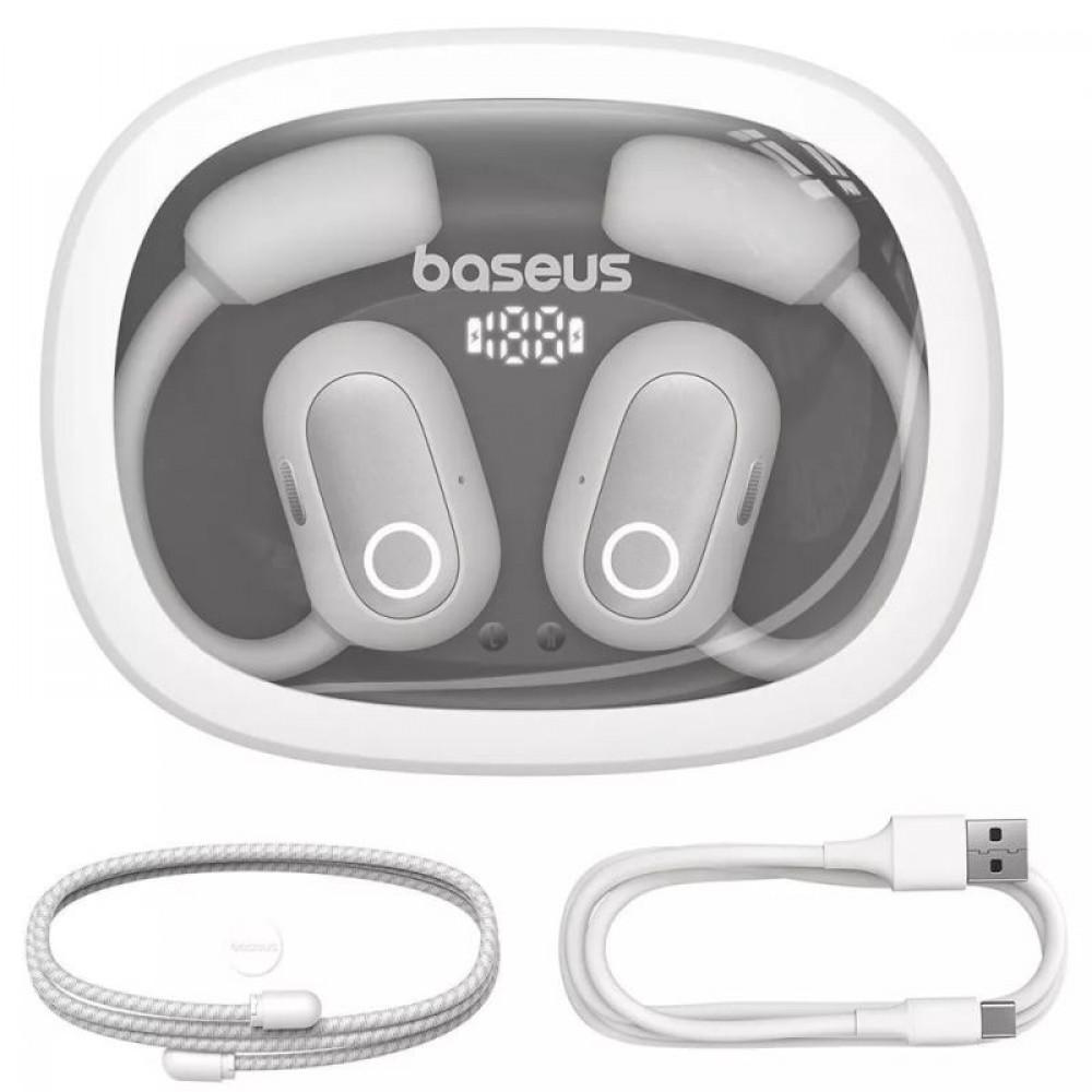 Бездротові TWS навушники Baseus Eli Fit OS Open-Ear (A00073200) Moon White
