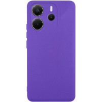 Чохол Silicone Cover Lakshmi Full Camera (AAA) для Xiaomi Redmi Note 14 4G (Europe version) Фіолетовий / Amethyst