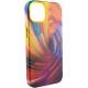 Шкіряний чохол Colour Splash для Apple iPhone 11 Pro Max (6.5") Orange / Red