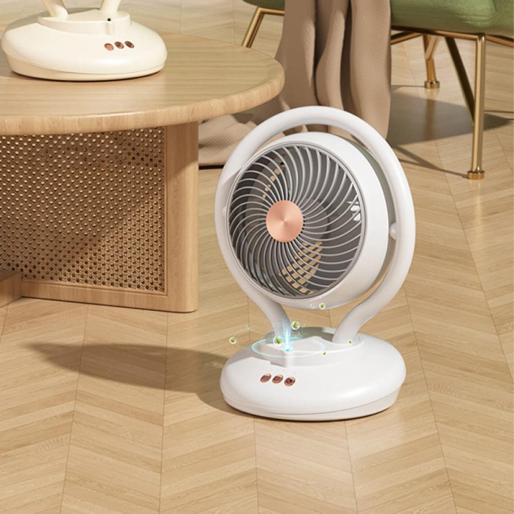 Настольный вентилятор F12 с отрицательной ионизацией 6000mAh