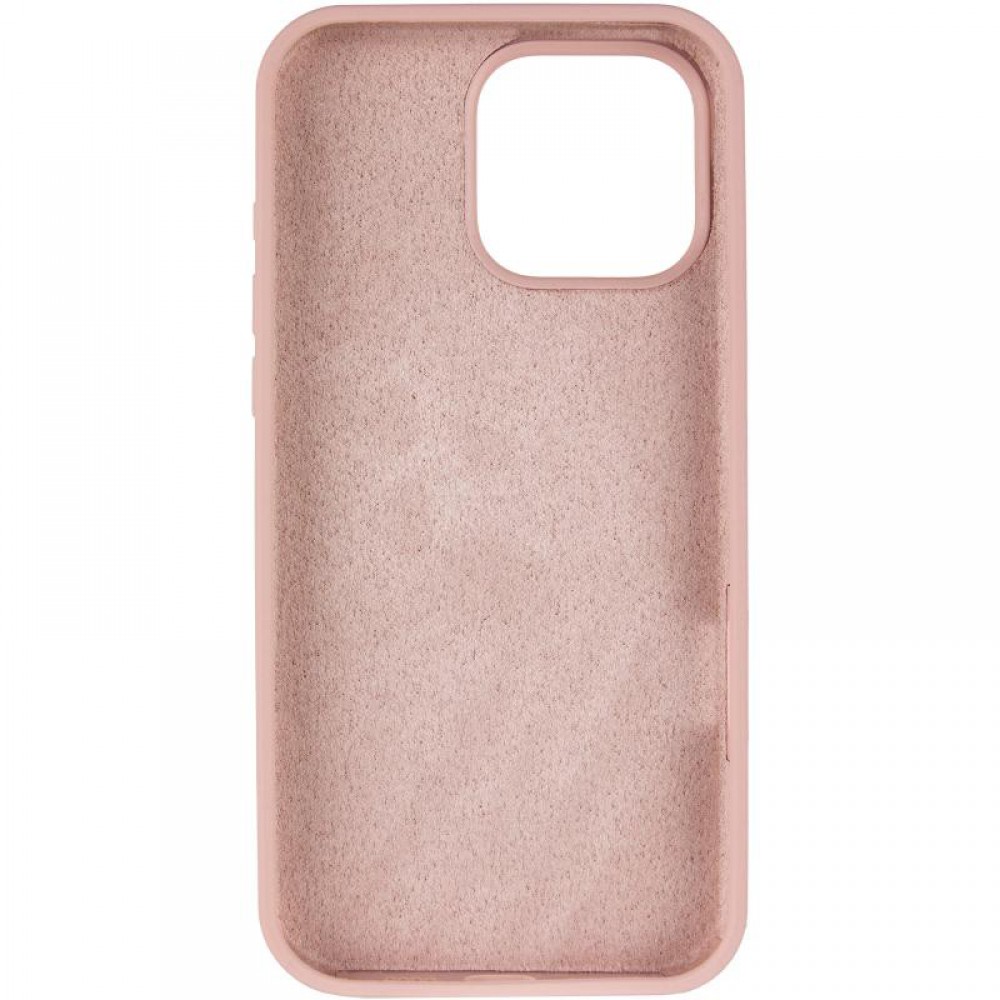 Чохол Silicone Case Full Protective (AA) для Apple iPhone 13 Pro Max (6.7") Рожевий / Pink Sand