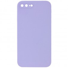 Silicone Case Square Full Camera Protective (AA) NOLOGO для Apple iPhone 7 plus / 8 plus (5.5") Бузковий / Dasheen