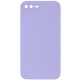 Silicone Case Square Full Camera Protective (AA) NOLOGO для Apple iPhone 7 plus / 8 plus (5.5") Бузковий / Dasheen