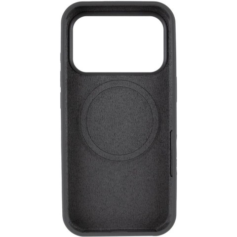 Чохол Silicone Case Full Protective (AA) V2 with MagSafe для Apple iPhone 17 Pro (6.3") Сірий / Dark Gray