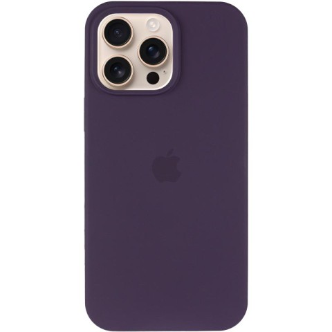 Чохол Silicone Case Full Protective (AA) для Apple iPhone 16 Pro Max (6.9") Фіолетовий / Elderberry