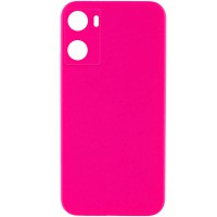 Чохол Silicone Cover Lakshmi Full Camera (AAA) для Oppo A57s / A77s Рожевий / Barbie pink