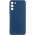 Чохол Silicone Cover Lakshmi Full Camera (AA) для Samsung Galaxy S21 FE Синій / Navy Blue