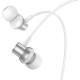 Стерео Навушники Hoco M110 Encourage metal (3.5mm/1.2m) Silver