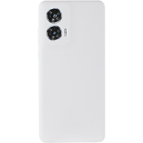Чохол Silicone Cover Lakshmi Full Camera (AA) для Motorola Edge 50 Fusion Білий / White