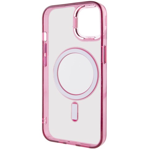 Чохол TPU Iris with MagSafe для Apple iPhone 12 Pro Max (6.7") Бордовий