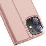 Чохол-книжка Dux Ducis з кишенею для візиток для Apple iPhone 11 (6.1") Rose Gold