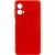 Чохол TPU GETMAN Liquid Silk Full Camera для Motorola Moto G24 Червоний / Red