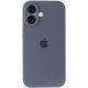 Чохол Silicone Case Full Camera Protective (AA) для Apple iPhone 16 Plus (6.7") Сірий / Lavender Gray