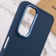 TPU чохол Bonbon Metal Style для Samsung Galaxy A14 4G/5G Синій / Cosmos blue