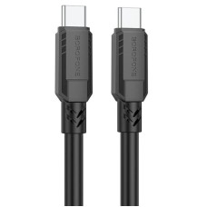 Дата кабель Borofone BX81 Type-C to Type-C 60W (1m) Чорний
