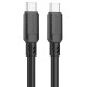 Дата кабель Borofone BX81 Type-C to Type-C 60W (1m) Чорний
