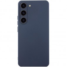 Чохол TPU GETMAN Liquid Silk Full Camera для Samsung Galaxy S23+ Синій / Midnight Blue