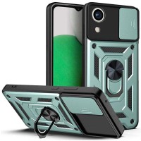 Чохол Ummi Camshield Serge Ring для Samsung Galaxy A03 Core Зелений / Green