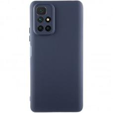 Чохол TPU GETMAN Liquid Silk Full Camera для Xiaomi Redmi 10 Синій / Midnight Blue