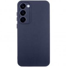 Чохол TPU GETMAN Liquid Silk Full Camera для Samsung Galaxy S23+ Синій / Midnight Blue