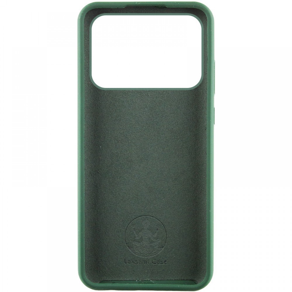 Чохол Silicone Cover Lakshmi (AAA) для Xiaomi Poco X6 Pro Зелений / Cyprus Green