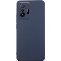 Чохол Silicone Cover Lakshmi Full Camera (AAA) для Xiaomi 11T / 11T Pro Темно-синій / Midnight blue