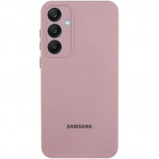 Чохол Silicone Cover Lakshmi Full Camera (AA) with logo для Samsung Galaxy S24+ Рожевий / Pink Sand
