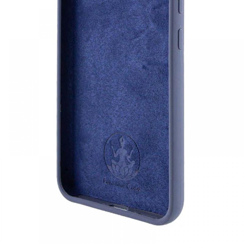 Чохол Silicone Cover Lakshmi Full Camera (AAA) для Motorola Edge 60 Pro Темно-синій / Midnight blue