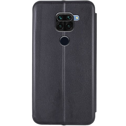 Шкіряний чохол-книжка Classy для Xiaomi Redmi Note 9 / Redmi 10X Чорний