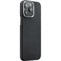 Чохол PC Carbon Protection Slim with MagSafe для Apple iPhone 15 Pro (6.1") Black