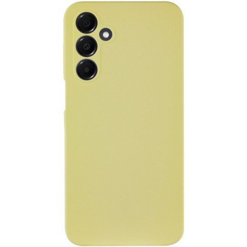 Чохол Silicone Cover Lakshmi Full Camera (AA) для Samsung Galaxy A16 4G/5G Жовтий / Mellow Yellow