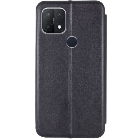Шкіряний чохол-книжка Classy для Oppo A15s / A15 Чорний