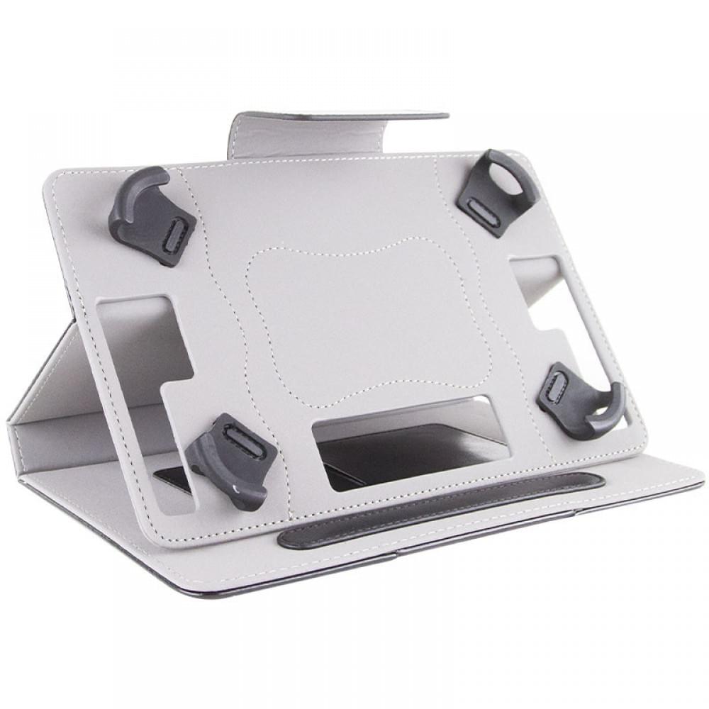 Универсальный кожаный чехол-книжка для планшета 9-10"