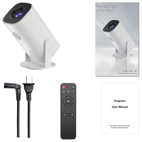 Проектор 4K Android S40Ultra with game console & dual controllers White