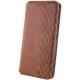 Шкіряний чохол книжка GETMAN Cubic (PU) для Samsung Galaxy S24 Коричневий