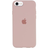Чохол Silicone Case Full Protective (AA) для Apple iPhone SE (2020) / 7 / 8 (4.7") Рожевий / Pink Sand