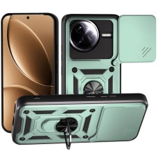 Чохол Ummi Camshield Serge Ring для Xiaomi Poco F7 Ultra Зелений / Green