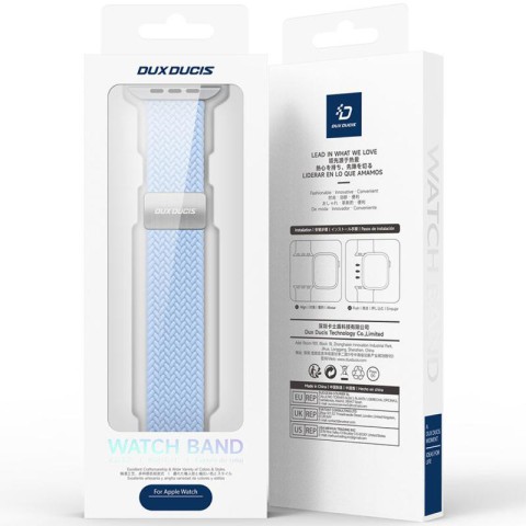 Ремінець Dux Ducis Mixture Ultra для Apple Watch 38/40/41/42mm(ser.10) Light Blue