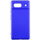 Чохол Silicone Cover Lakshmi Full Camera (AA) для Google Pixel 8a Синій / Iris