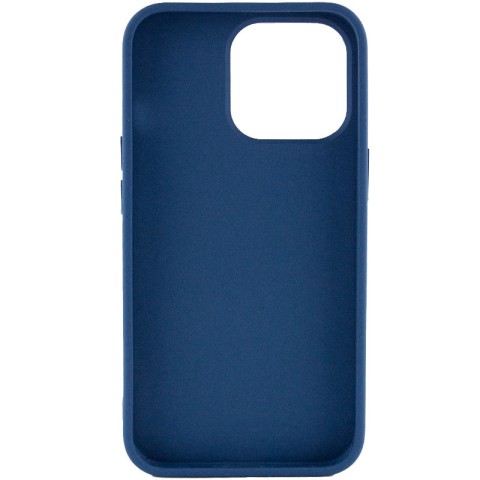 TPU чохол Bonbon Metal Style для Apple iPhone 13 Pro Max (6.7") Синій / Cosmos blue