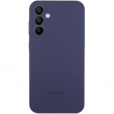 Чохол Silicone Cover Lakshmi Full Camera (AAA) with Logo для Samsung Galaxy S25+ Темно-синій / Midnight blue