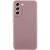 Чохол TPU GETMAN Liquid Silk Full Camera для Samsung Galaxy S21 FE Рожевий / Pink Sand