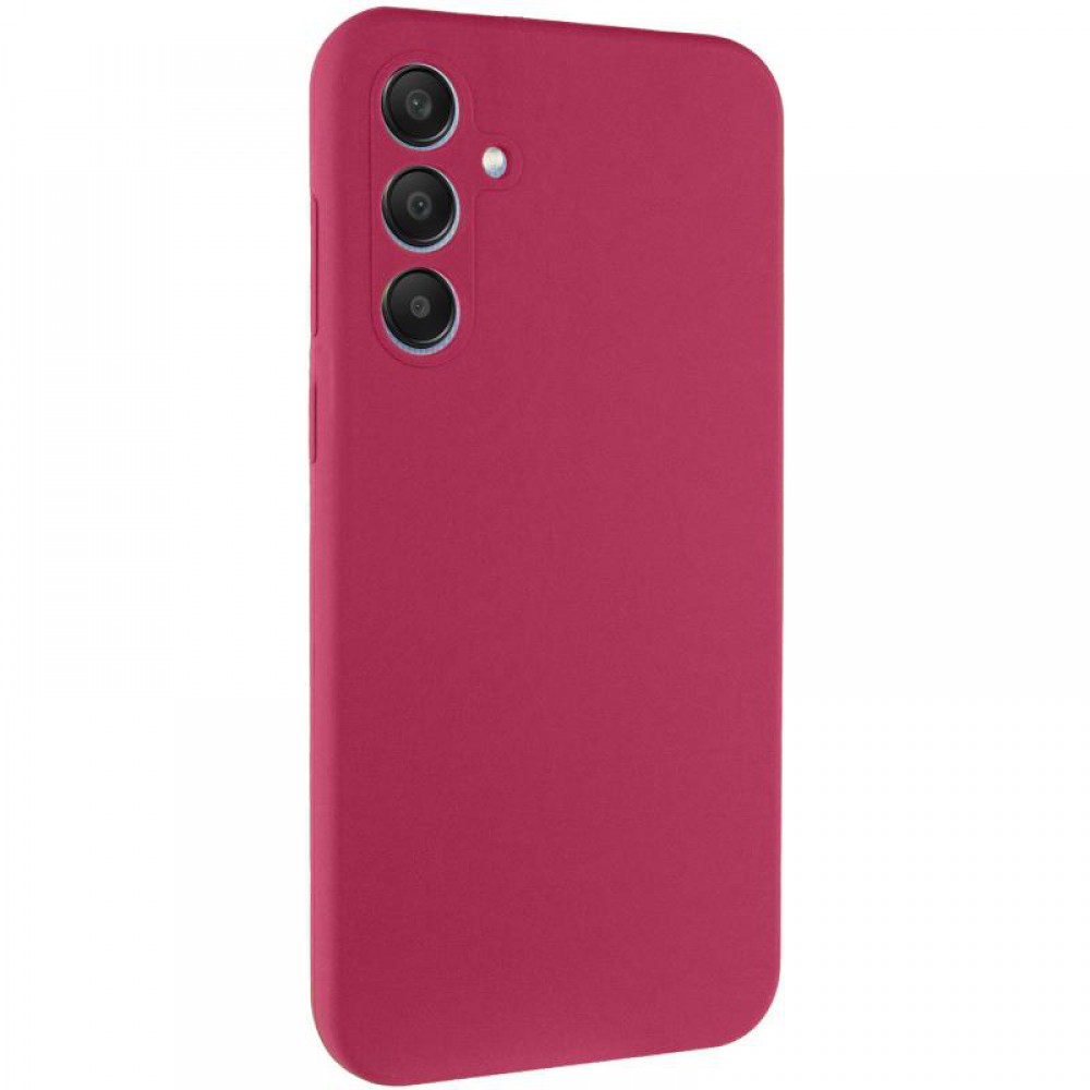 Чохол Silicone Cover Ummi Lakshmi Full Camera (AA) для Samsung Galaxy A54 5G Бордовий / Marsala