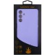 Чохол Silicone Cover Lakshmi Full Camera (AAA) with Logo для Samsung Galaxy S24 Бузковий / Dasheen