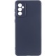 Чохол TPU GETMAN Liquid Silk Full Camera для Samsung Galaxy A35 Синій / Midnight Blue